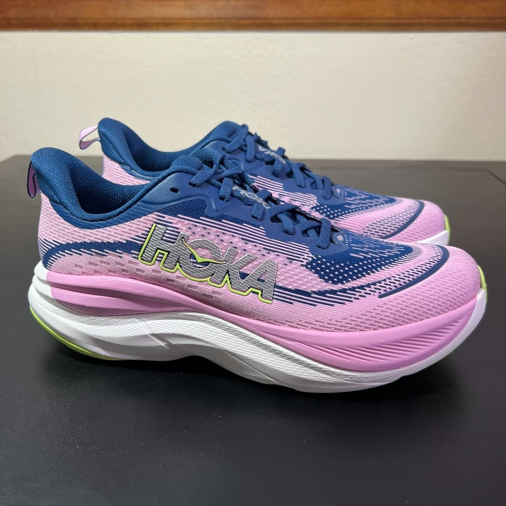 Hoka Skyflow Women's Size 9B Midnight Pink Twilight Running Shoes Sneakers